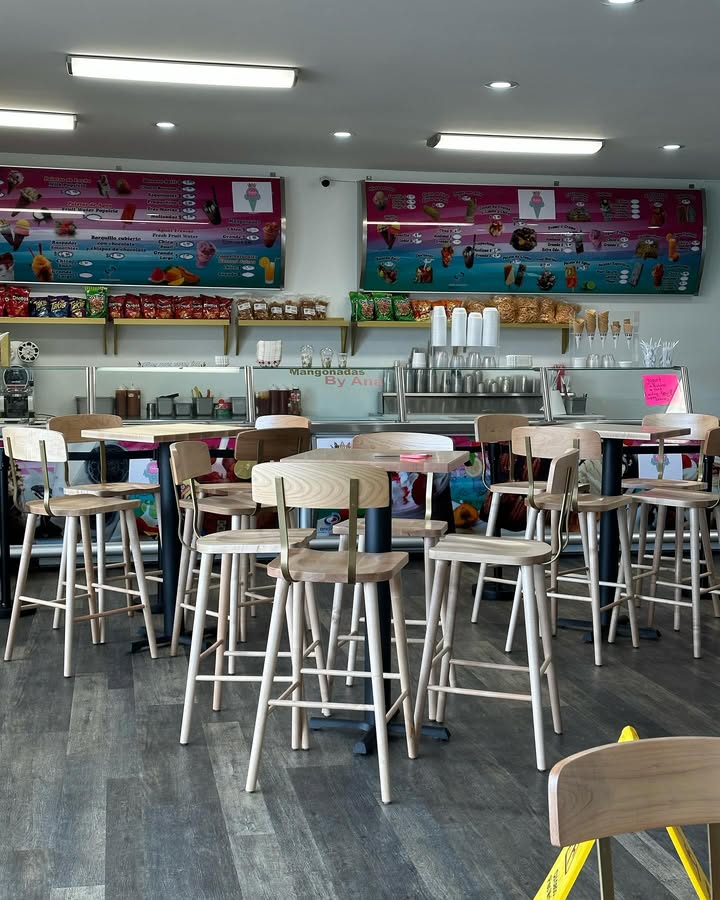 Image of High Stool Bar Chair — Solid Maple